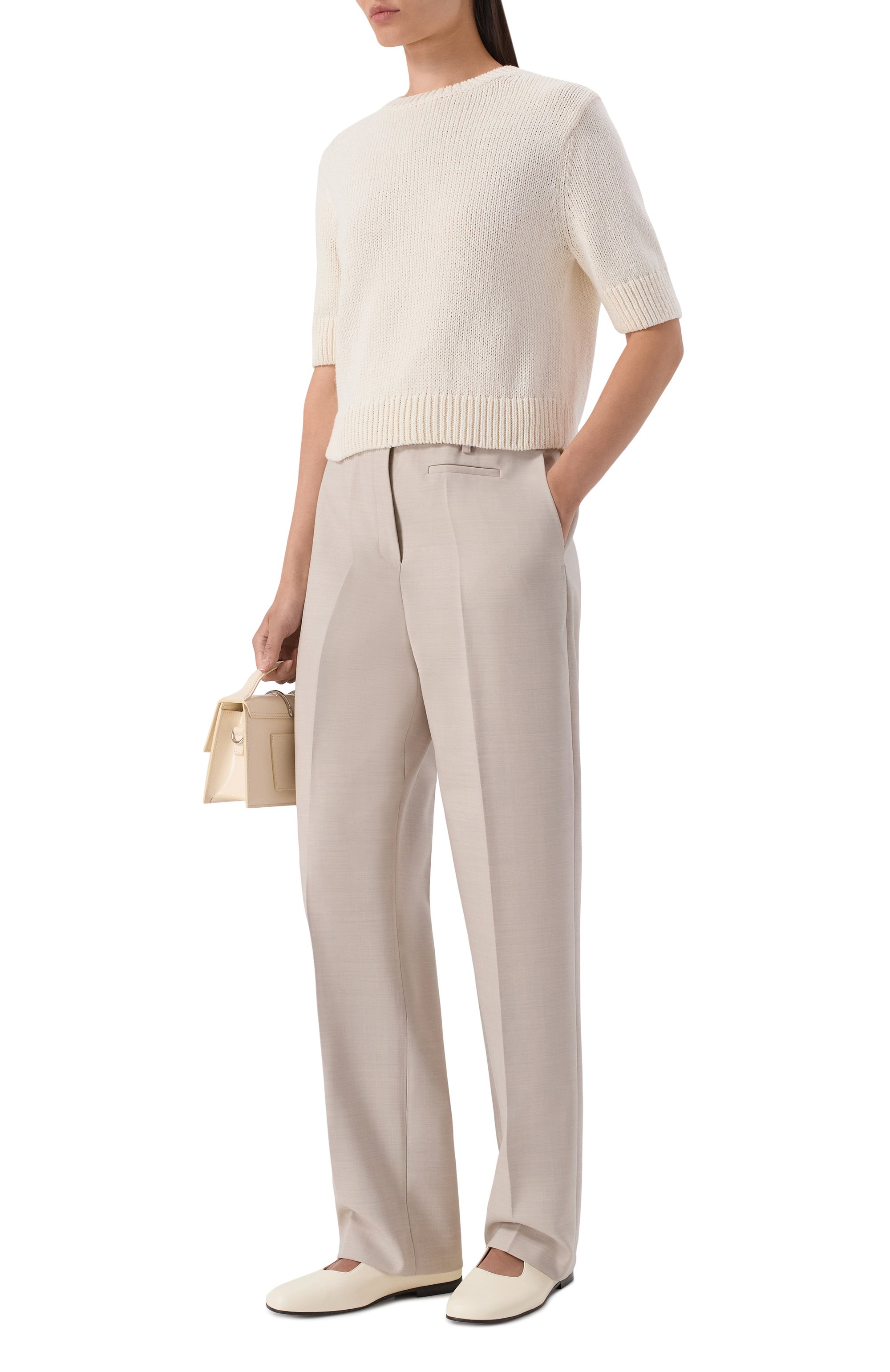 Брюки из шерсти и вискозы 12 STOREEZ, арт. 135889, фото 2