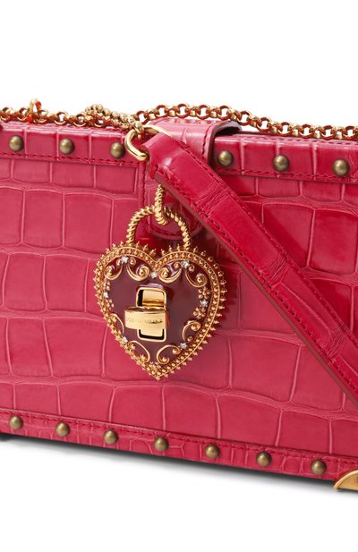Сумка dolce box из кожи аллигатора DOLCE & GABBANA, арт. BB6568/A2R08, фото 3