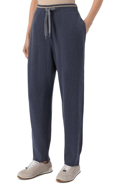 Брюки из шерсти и кашемира BRUNELLO CUCINELLI, арт. M16222799, фото 3