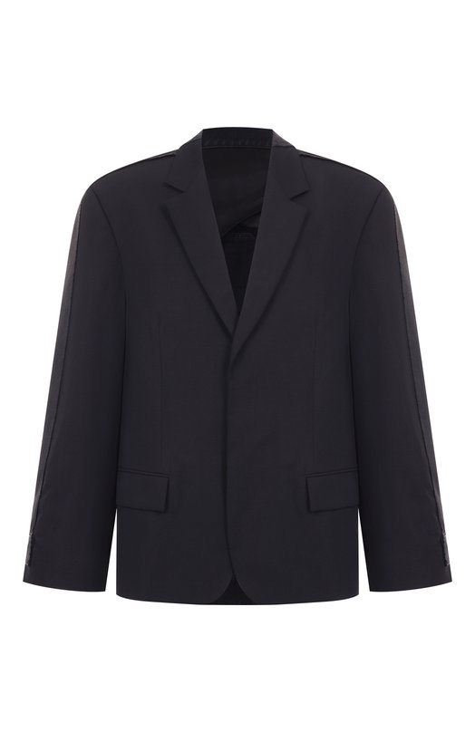 Комбинированный пиджак Balenciaga 838842/TST08 Чёрный 838842/TST08