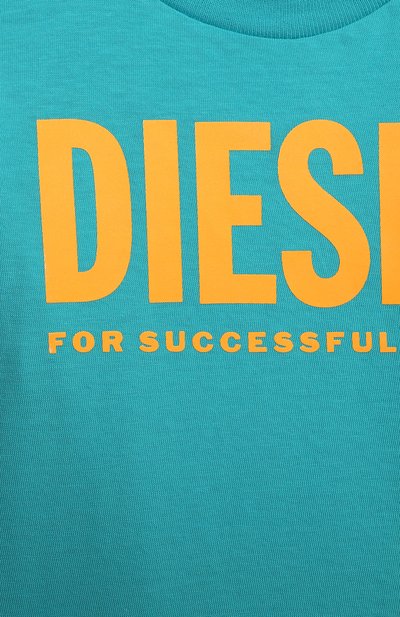 Хлопковая футболка DIESEL, арт. K00218-00YI9, фото 3