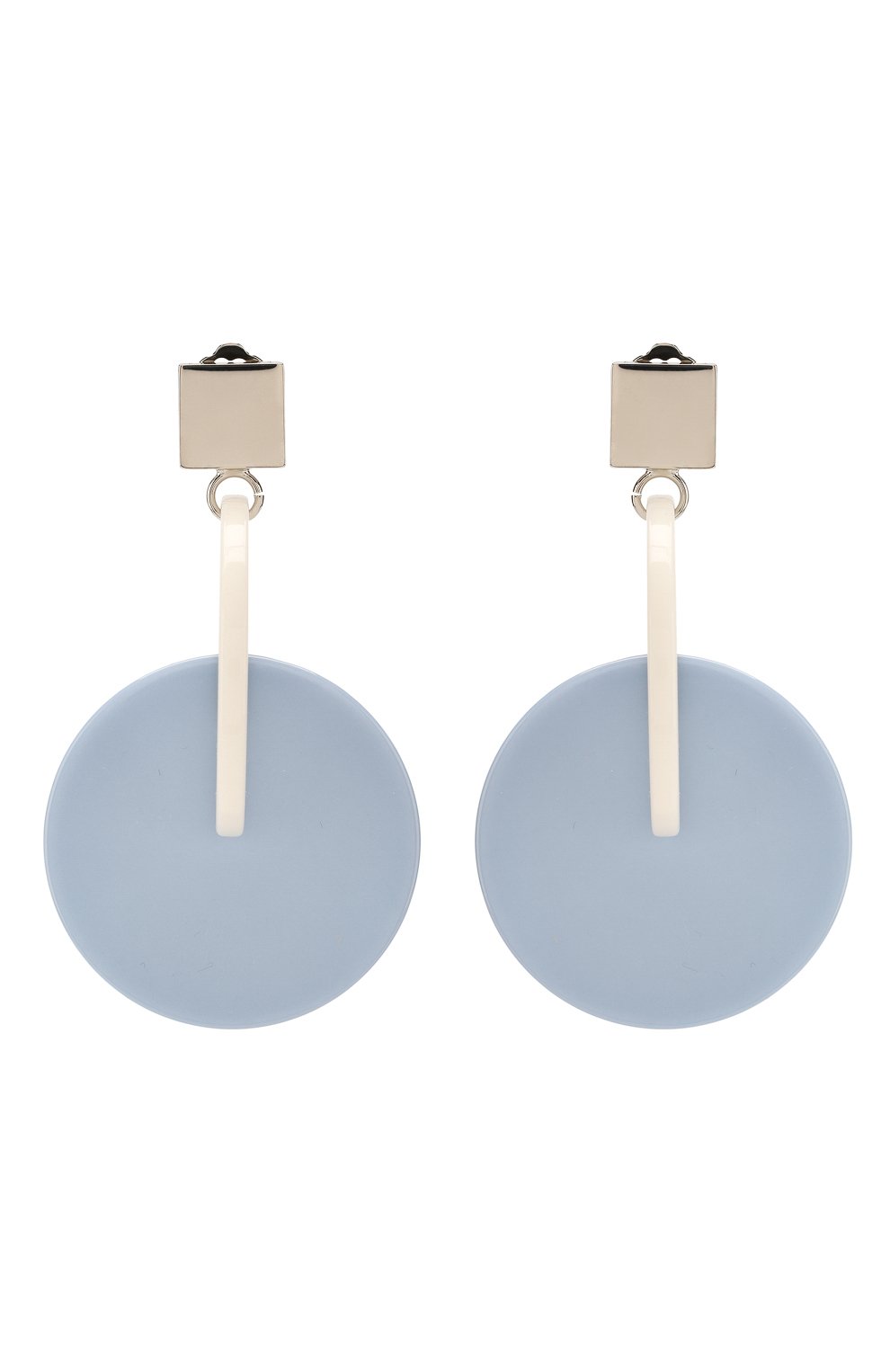 Клипсы MARNI голубого цвета по цене 20900 руб., арт. 0RMV0142A0/R2000, фото 1 Клипсы MARNI, арт. 0RMV0142A0/R2000, фото 1