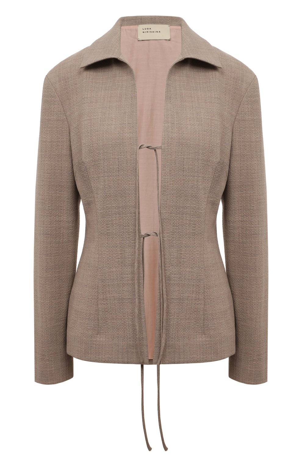 Шерстяная блузка LUDA NIKISHINA, арт. SH/TILDA/BIEGE, фото 1