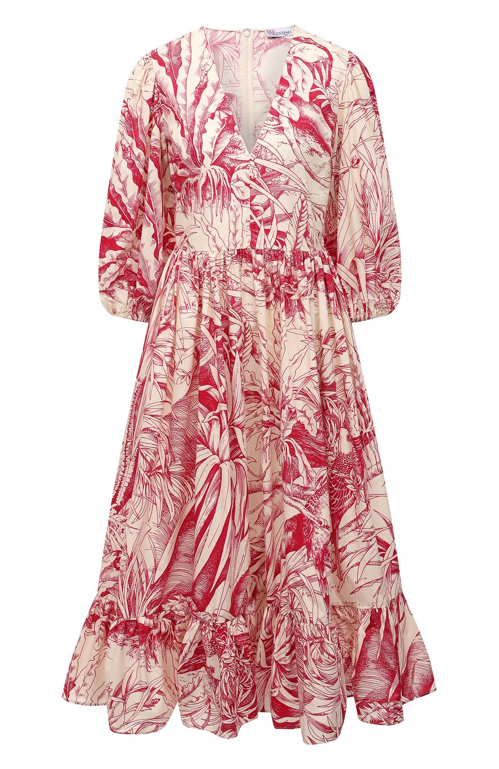 Платье REDVALENTINO красного цвета по цене 78550 руб., арт. VR0VAAU0/5SE, фото 1 Платье REDVALENTINO, арт. VR0VAAU0/5SE, фото 1