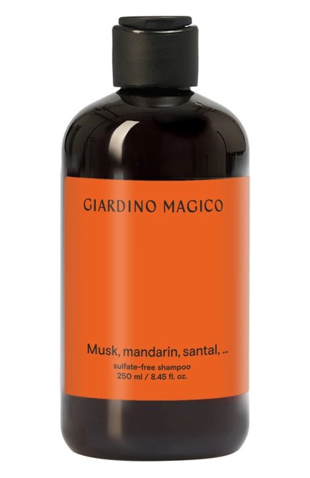 Женский бессульфатный шампунь с пептидами шелка musk, mandarin, santal, … (250ml) GIARDINO MAGICO, арт. 4660222282101