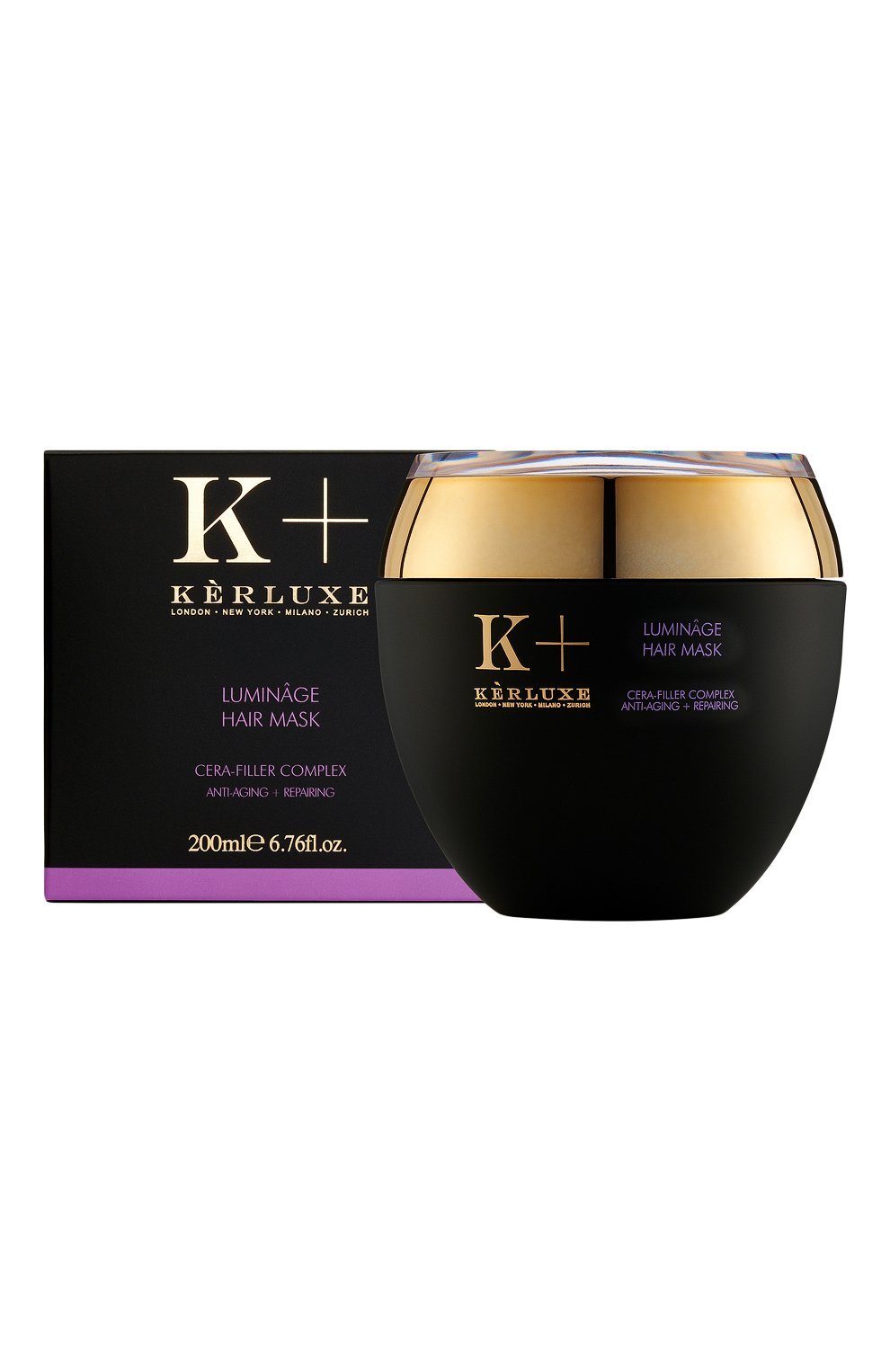 Антивозрастная маска для укрепления волос и кожи головы luminage (200ml) KERLUXE, арт. 7640119848839, фото 2