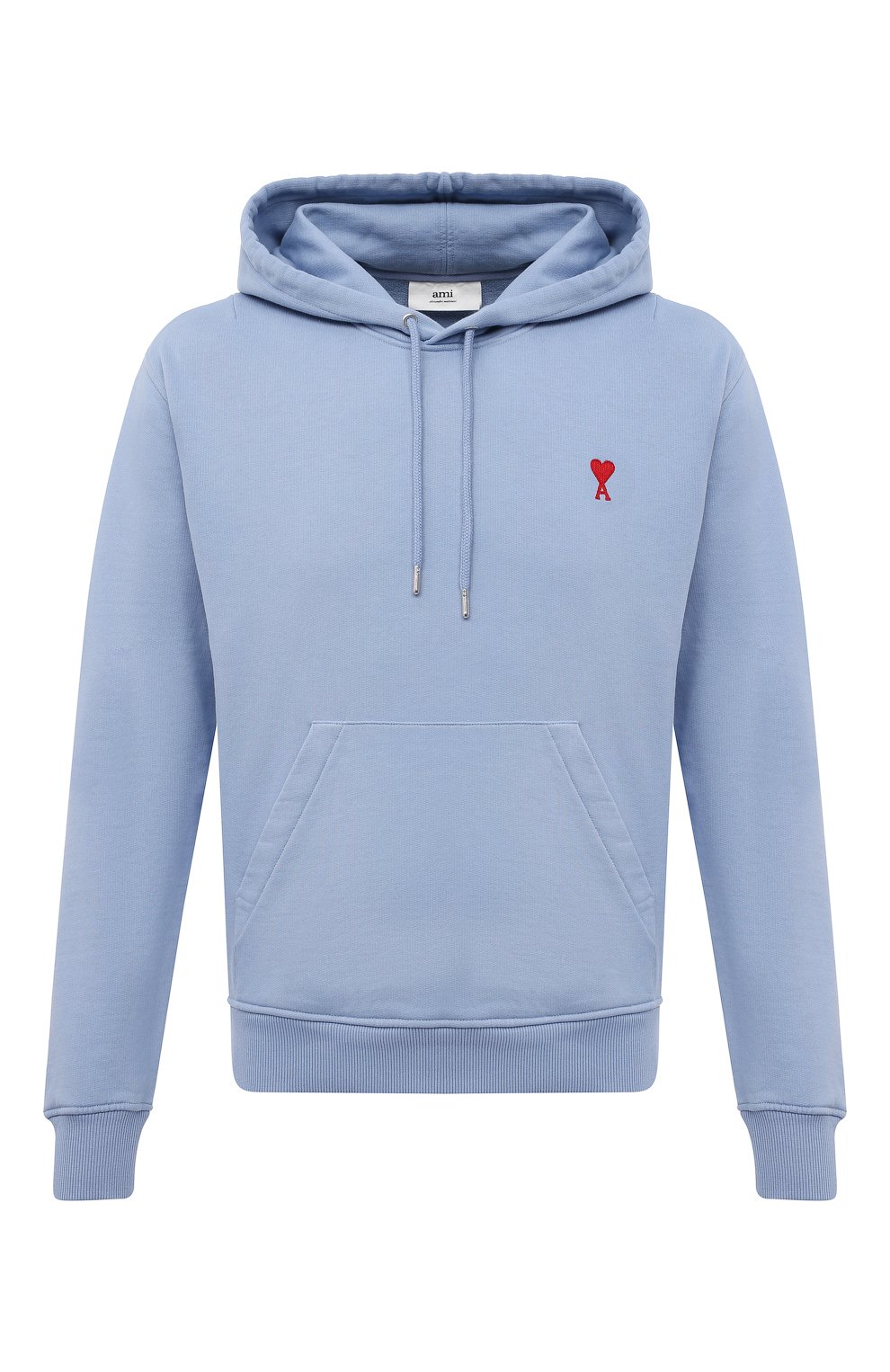 Хлопковое худи AMI, арт. E21HJ008.730, фото 1
