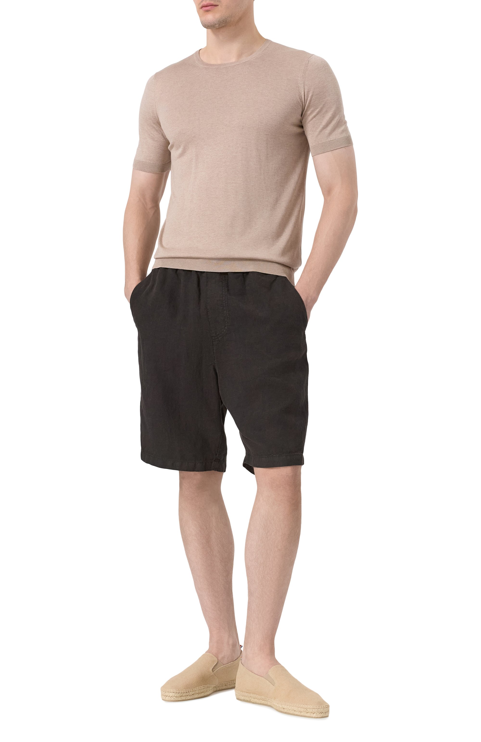 Льняные шорты 120% LINO, арт. 32ALIM29CM/0253/000, фото 2