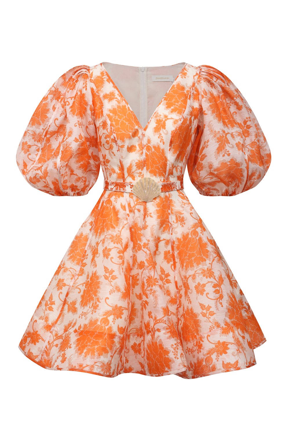 Платье изо льна и шелка ZIMMERMANN, арт. 2920DP0S, фото 1