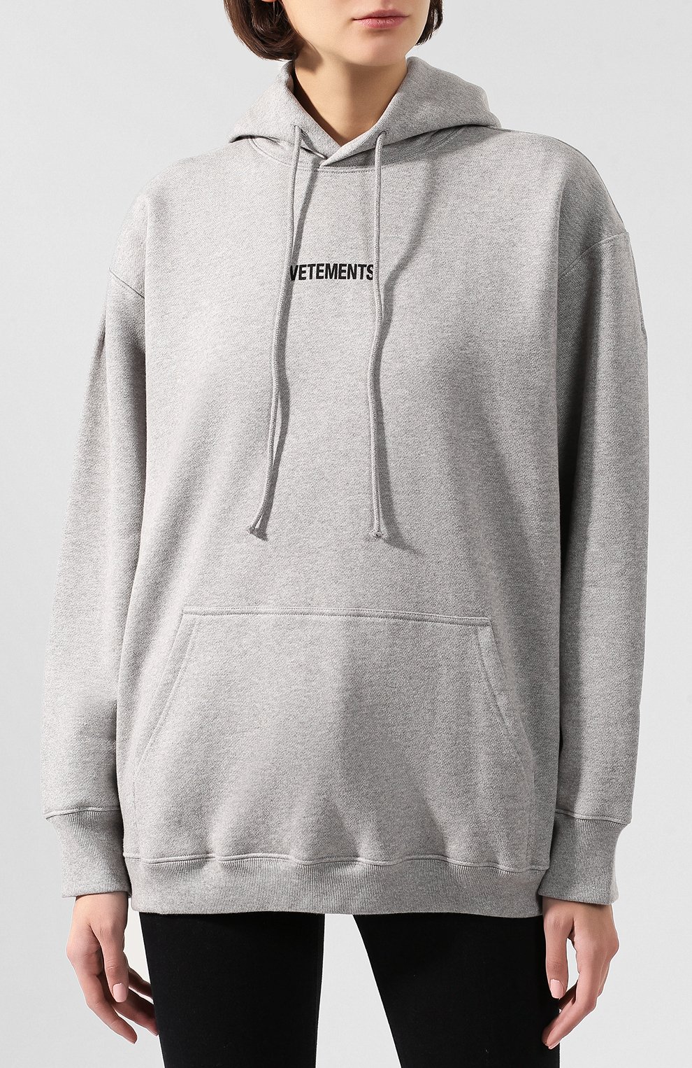Хлопковое худи VETEMENTS, арт. UAH20TR725/W, фото 3
