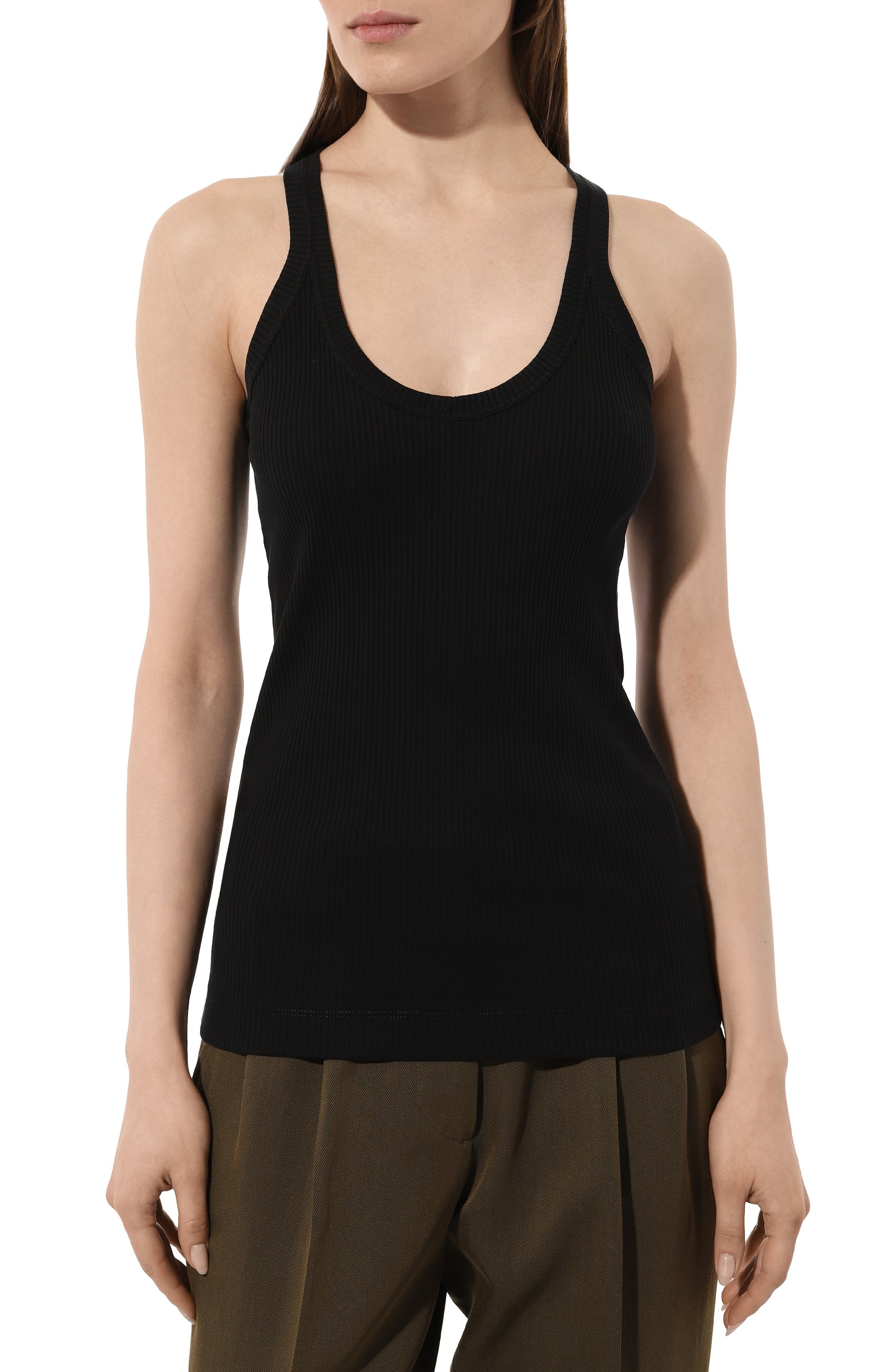 Хлопковая майка BRUNELLO CUCINELLI, арт. MH990BM110, фото 3