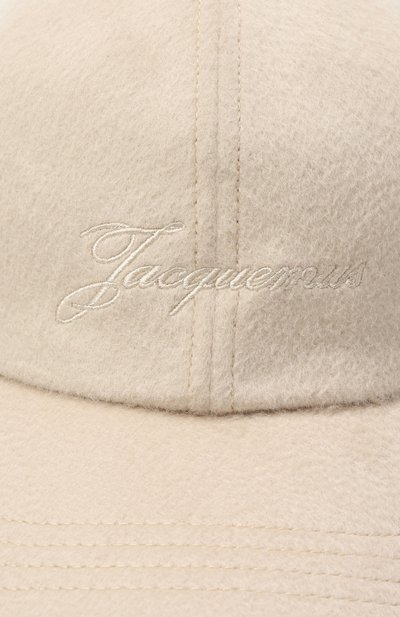 Шерстяная бейсболка JACQUEMUS, арт. 25HACU00779/AW00701, фото 3