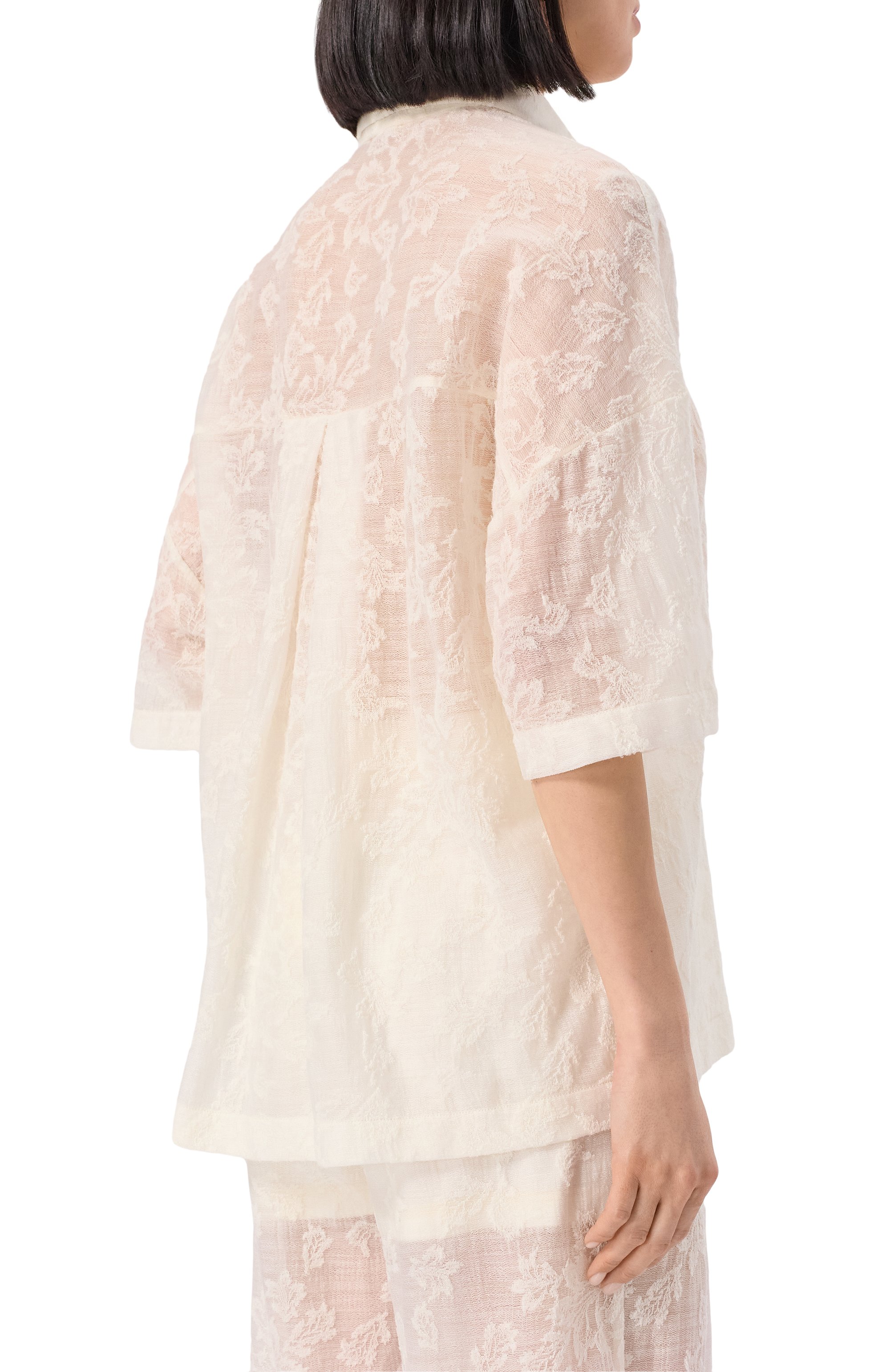 Рубашка SEVEN LAB кремового цвета по цене 15440 руб., арт. SBV.16.116.606, фото 4 Рубашка SEVEN LAB, арт. SBV.16.116.606, фото 4