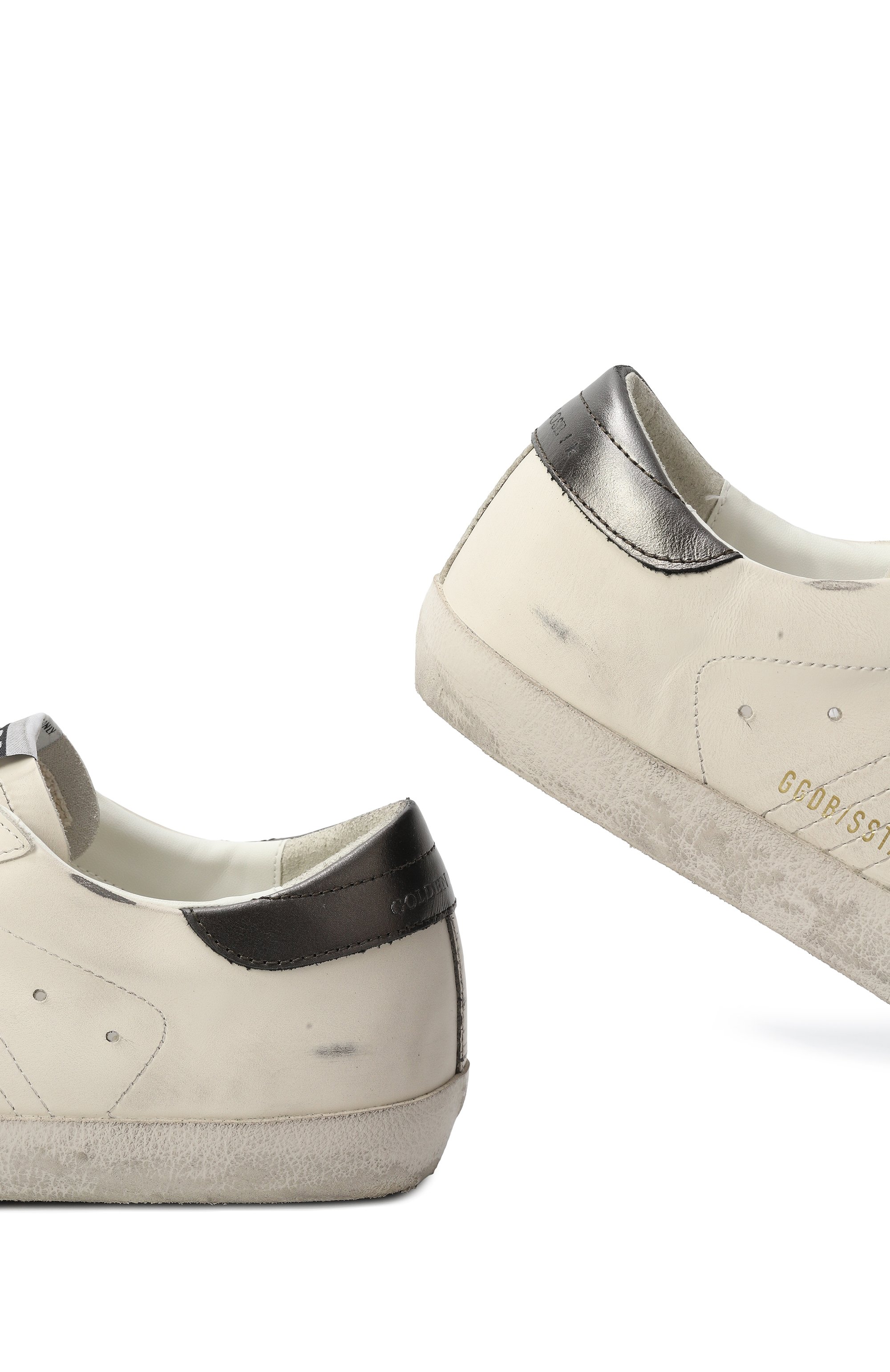 Кожаные кеды super-star GOLDEN GOOSE DELUXE BRAND, арт. GMF00101.F007516, фото 7