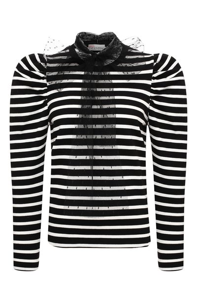 Женский хлопковый пуловер REDVALENTINO, арт. UR3MG06M/5C1