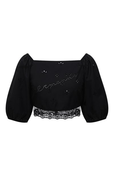 Женский хлопковый топ ERMANNO FIRENZE, арт. D38ET T016SAN