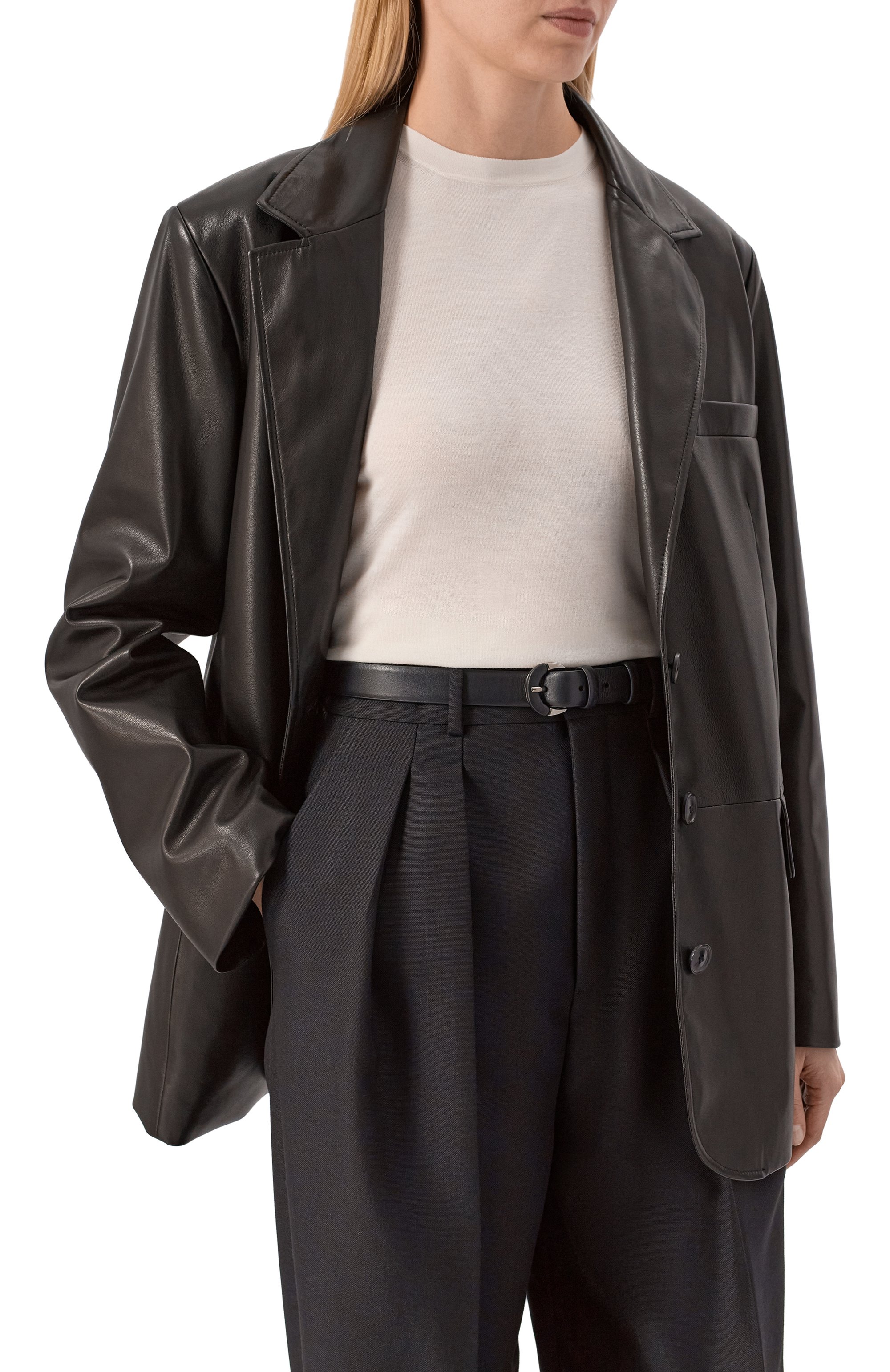 Кожаный ремень MVST, арт. 67D.0002/NAPPA, фото 2