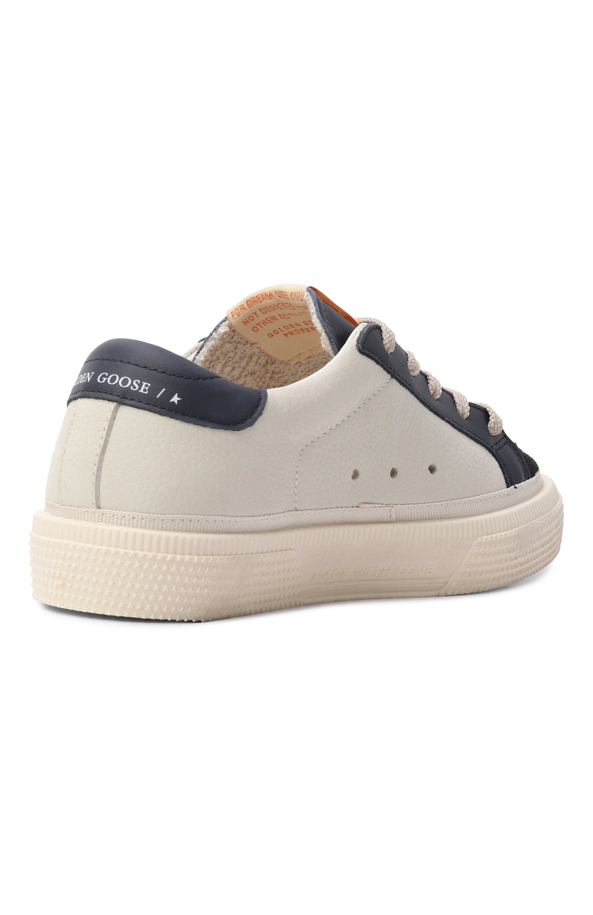 Кожаные кеды may GOLDEN GOOSE DELUXE BRAND, арт. GYF00496.F008058, фото 3