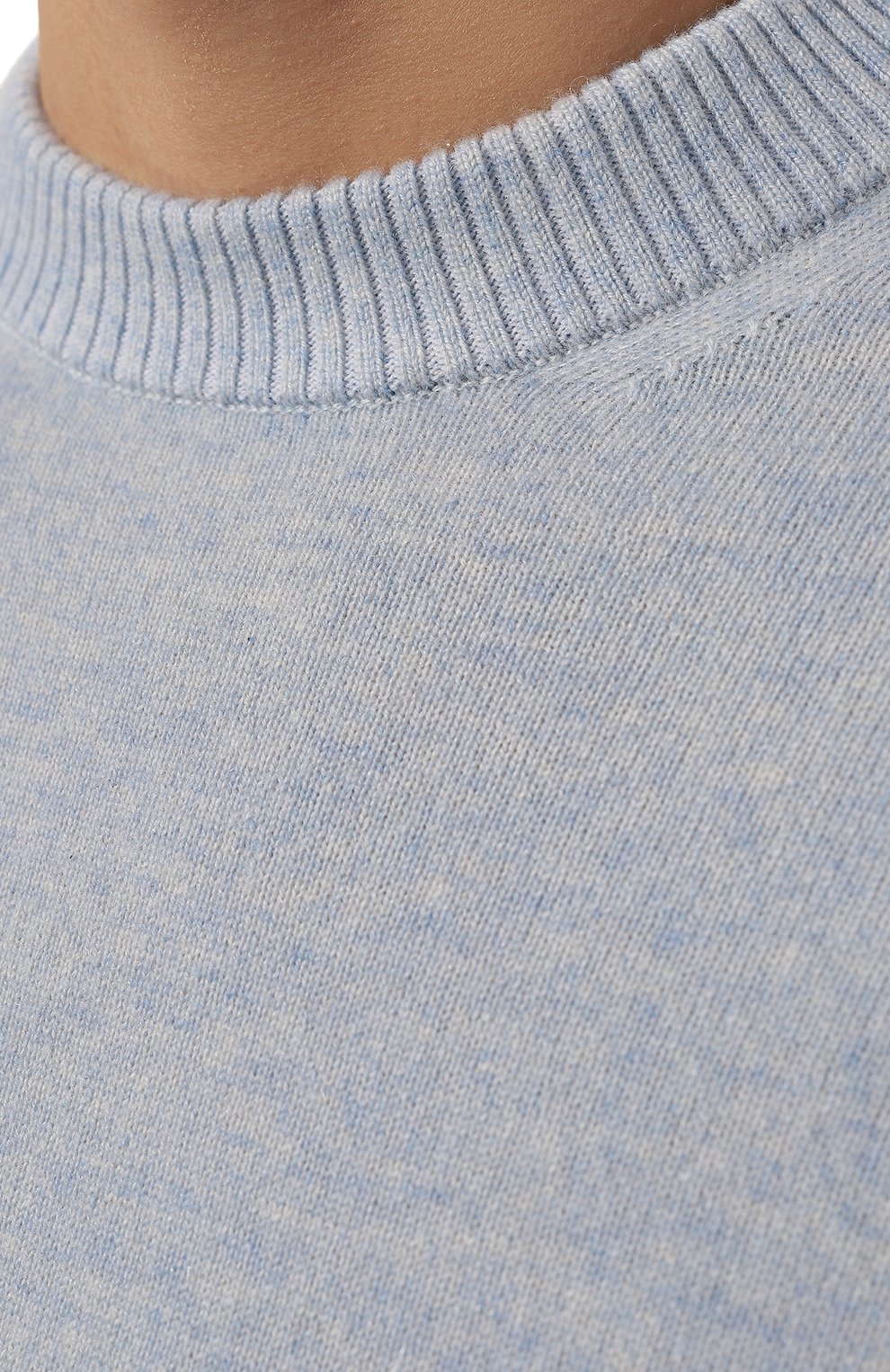 Кашемировый джемпер BOGNER голубого цвета по цене 62950 руб., арт. 88343804, фото 5 Кашемировый джемпер BOGNER, арт. 88343804, фото 5