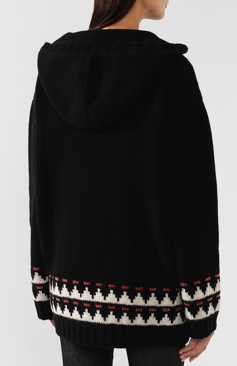 Шерстяной кардиган SAINT LAURENT, арт. 585013/YAFR2, фото 4