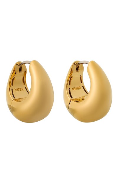 Серьги NUMBERING золотого цвета по цене 25500 руб., арт. 5116M/G0LD, фото 3 Серьги NUMBERING, арт. 5116M/G0LD, фото 3