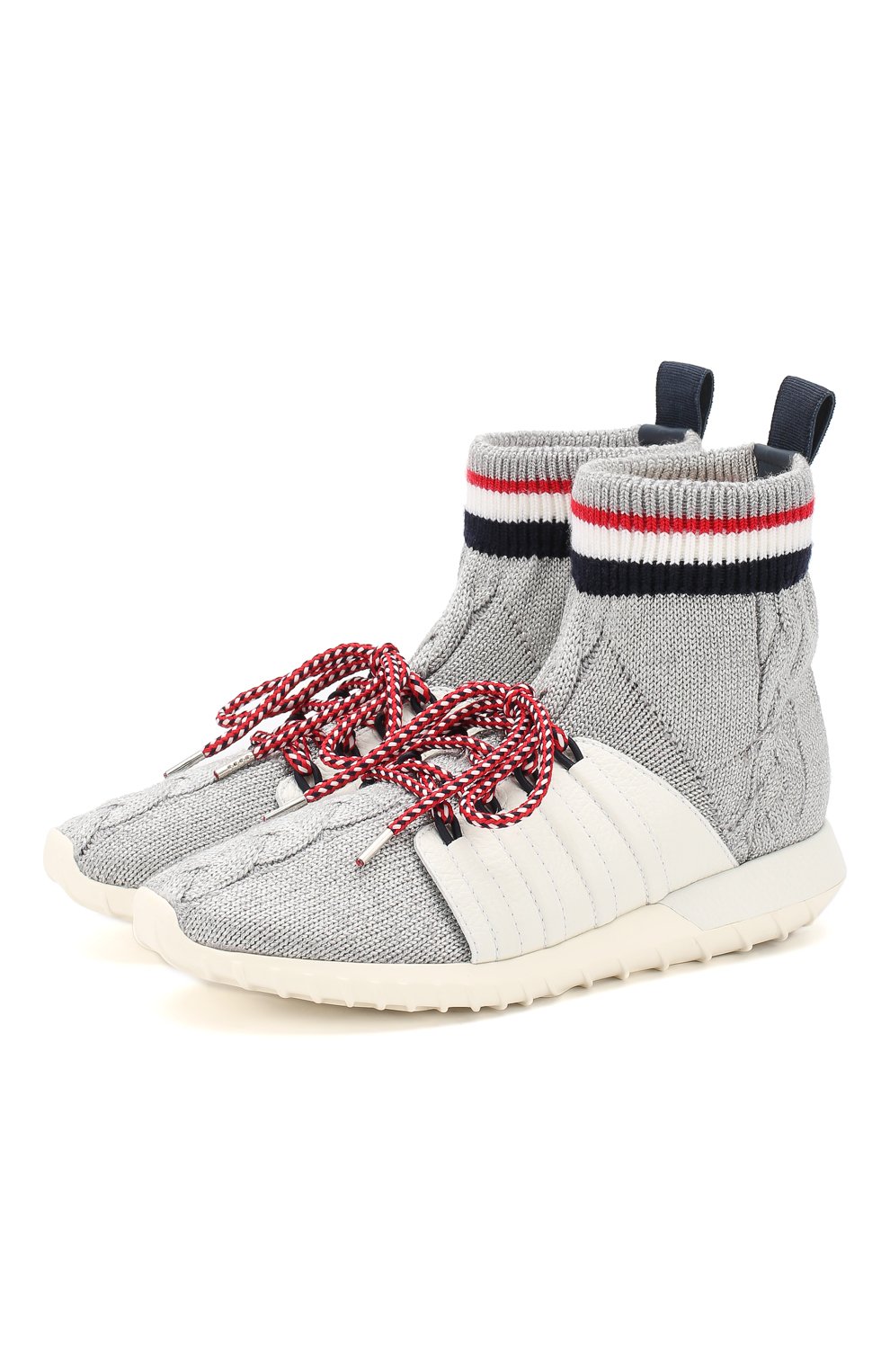 Текстильные кроссовки flavie на шнуровке MONCLER, арт. D2-09A-20506-00-01A0B, фото 1