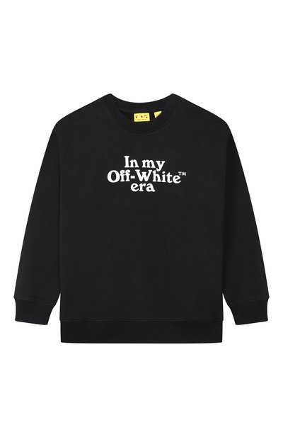 Хлопковый свитшот OFF-WHITE, арт. 0BBA001S26FLE006