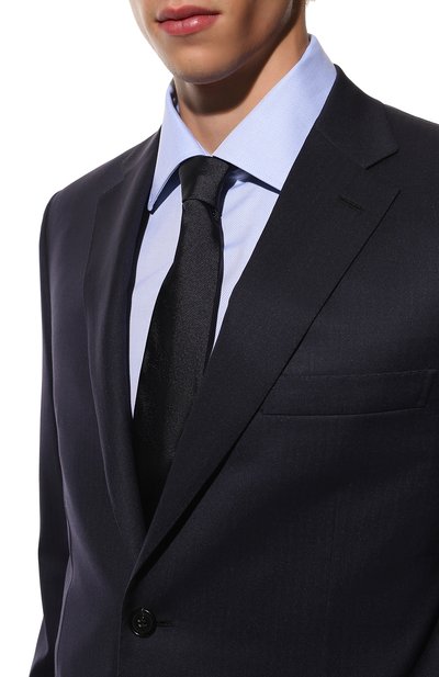 Шелковый галстук BRUNELLO CUCINELLI, арт. MM8860018, фото 2