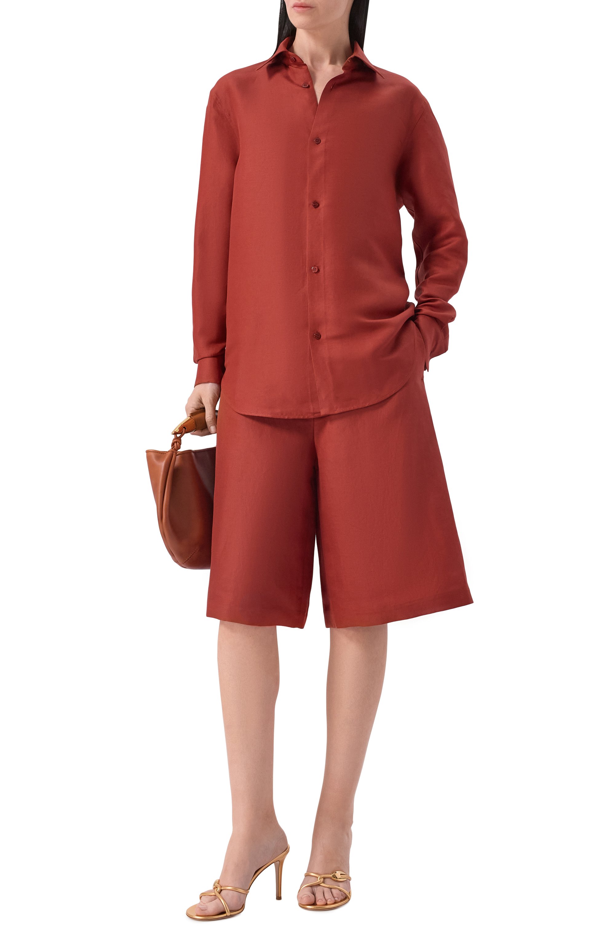 Рубашка изо льна и шелка MVST, арт. M26.2PW.B013/F123 LIN0 SETA, фото 2