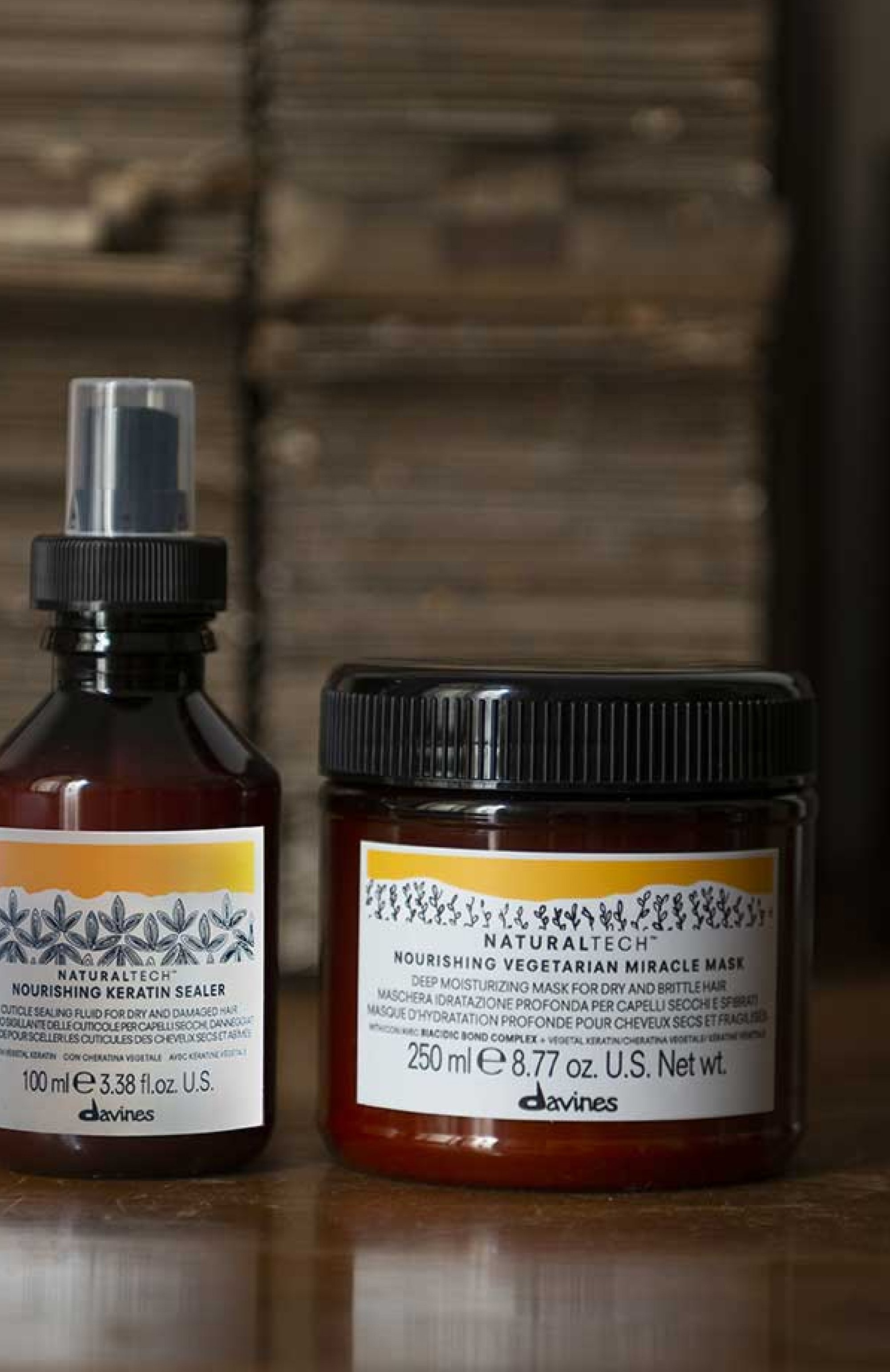 Интенсивно питающая маска "вегетарианское чудо" nourishing (250ml) DAVINES, арт. 71304, фото 2