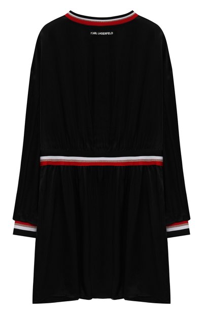 Платье из вискозы KARL LAGERFELD KIDS, арт. Z12192, фото 2