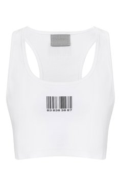 Хлопковый топ VTMNTS, арт. VL18TR200W, фото 1