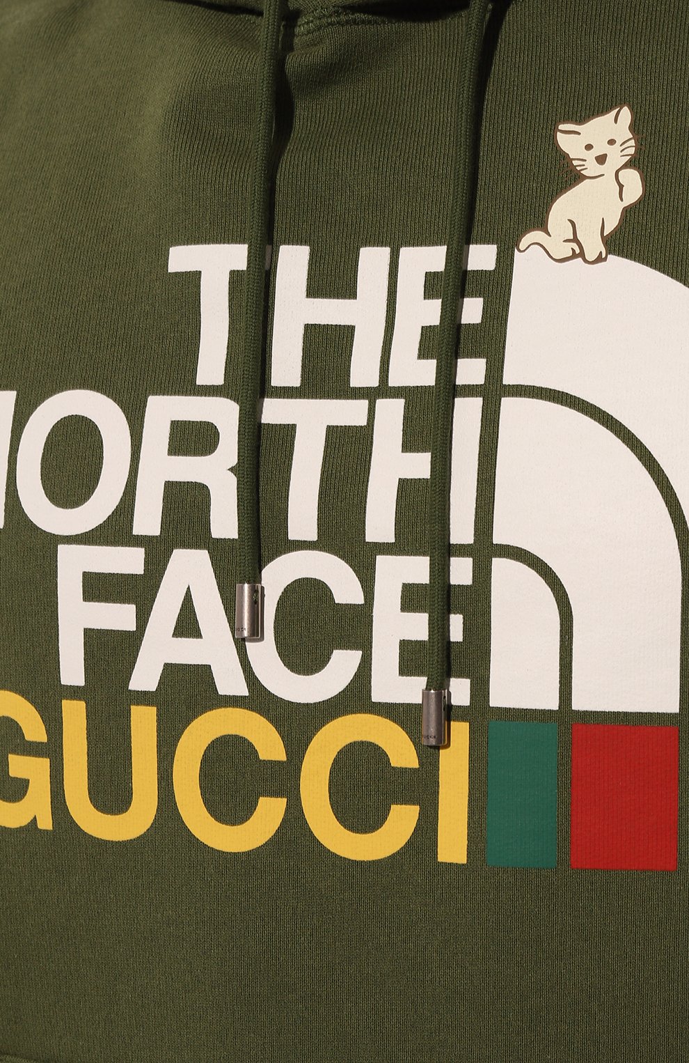 Хлопковое худи the north face x gucci GUCCI, арт. 663243 XJDW2, фото 5