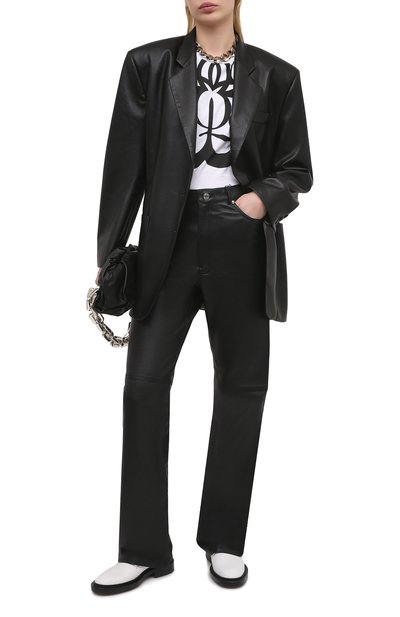 Хлопковая футболка ALEXANDER MCQUEEN, арт. 659987/QZAC6, фото 2