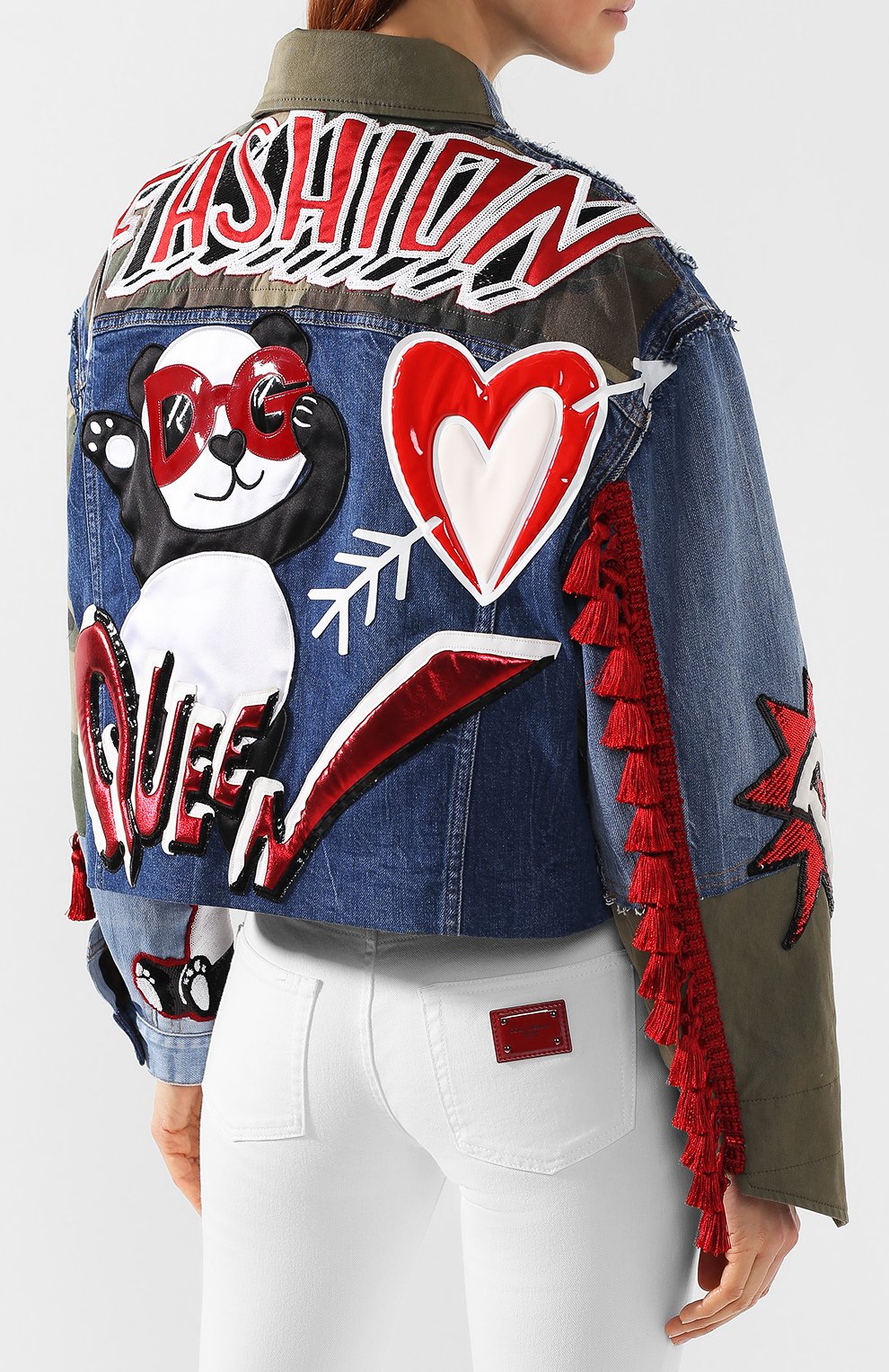 Джинсовая куртка DOLCE & GABBANA, арт. F9E79Z/G897R, фото 4