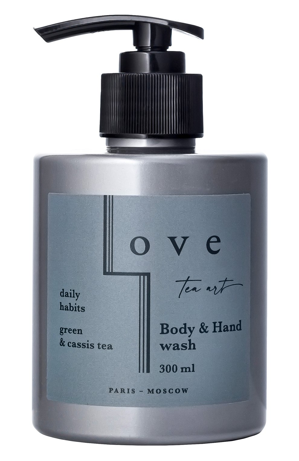 Гель для душа и рук зеленый чай и черная смородина (300ml) LOVE TEA ART, арт. 4603805890096, фото 1