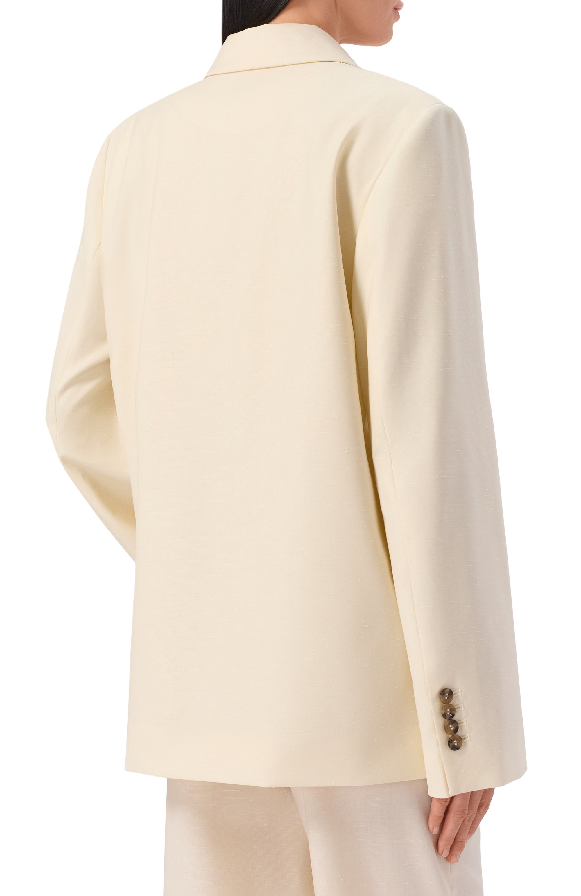 Жакет из шерсти и шелка LOULOU DE SAISON, арт. N0RMA, фото 4