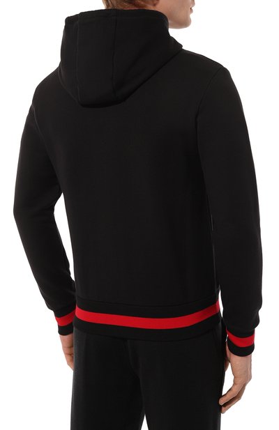 Хлопковая толстовка KITON черного цвета по цене 99500 руб., арт. UMKZ010, фото 4 Хлопковая толстовка KITON, арт. UMKZ010, фото 4