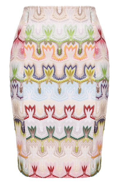 Женская юбка из вискозы и хлопка MISSONI, арт. DS25SH1G/BR0132