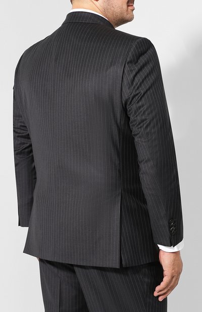 Шерстяной костюм с пиджаком на двух пуговицах EDUARD DRESSLER, арт. N282/12047, фото 3