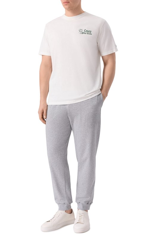 Хлопковая футболка MC2 Saint Barth ARN0001-00630I/ARN0TT Белый  ARN0001-00630I/ARN0TT Фото 2