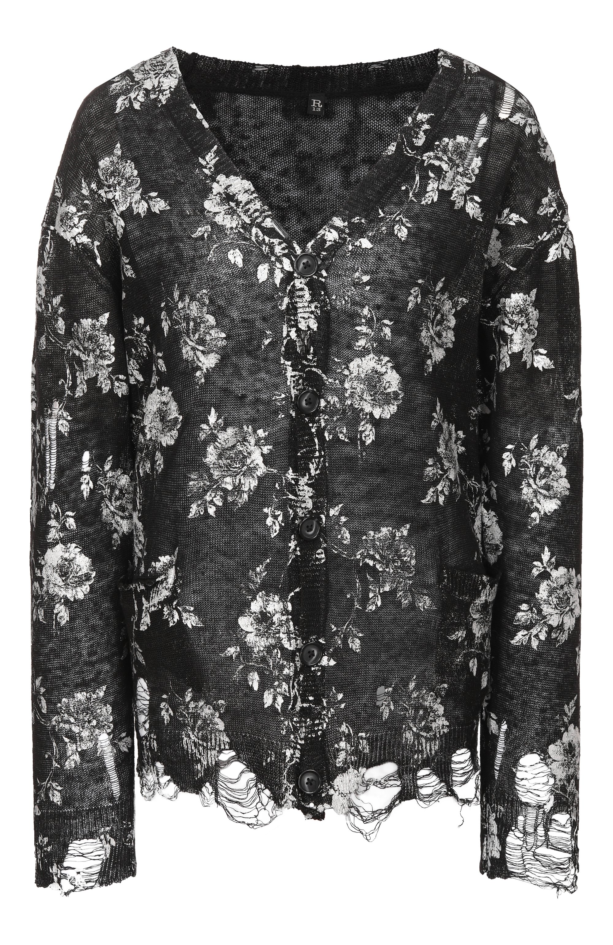 Льняной кардиган R13, арт. R13WY237-Y262A, фото 1