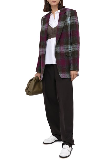 Шерстяные брюки DRIES VAN NOTEN, арт. 202-10902-1224, фото 3