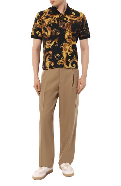 Хлопковое поло VERSACE JEANS COUTURE, арт. 76GAG6S0/JS286, фото 2