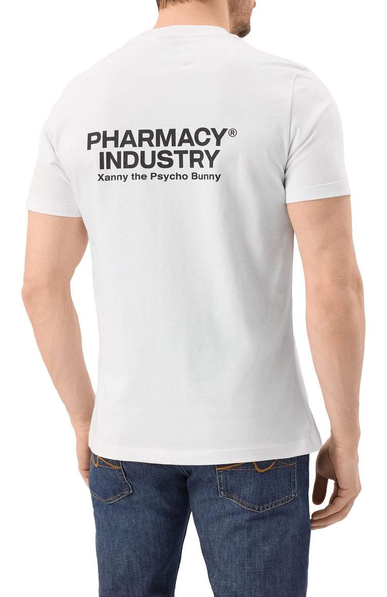Хлопковая футболка PHARMACY INDUSTRY, арт. PHABM00181, фото 4