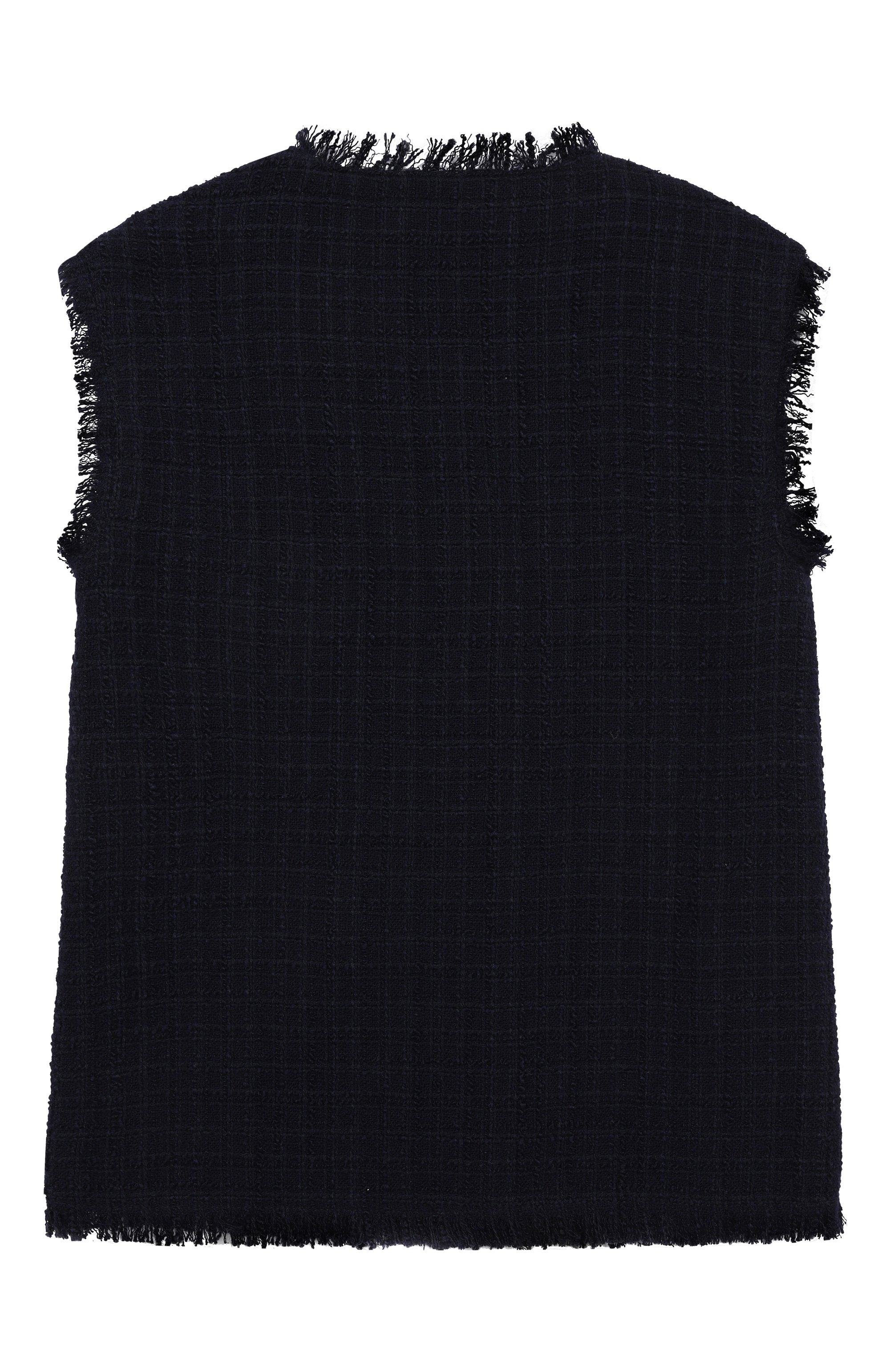 Твидовый жилет IL GUFO, арт. P25GI054C5052/2A-4A, фото 2