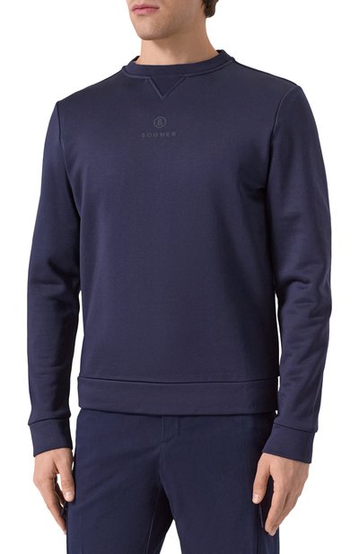 Свитшот BOGNER темно-синего цвета по цене 26400 руб., арт. 82009619, фото 3 Свитшот BOGNER, арт. 82009619, фото 3