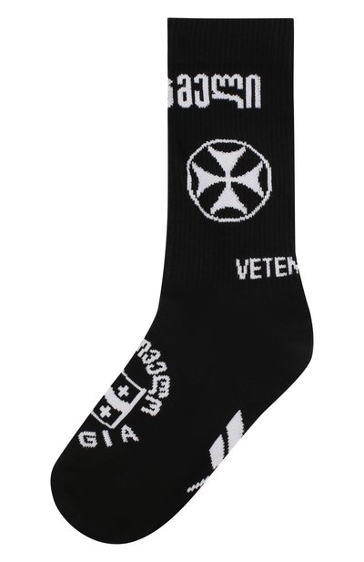 Женские хлопковые носки VETEMENTS, арт. USS198045/W