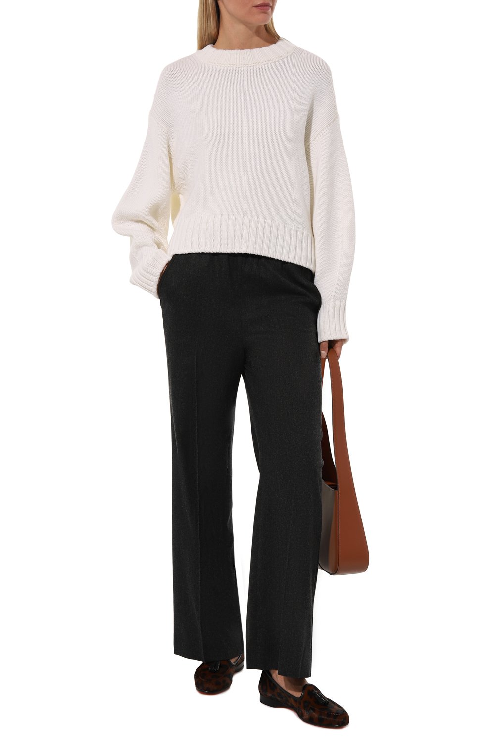 Шерстяные брюки LORENA ANTONIAZZI, арт. A2450PA31A/4010, фото 2