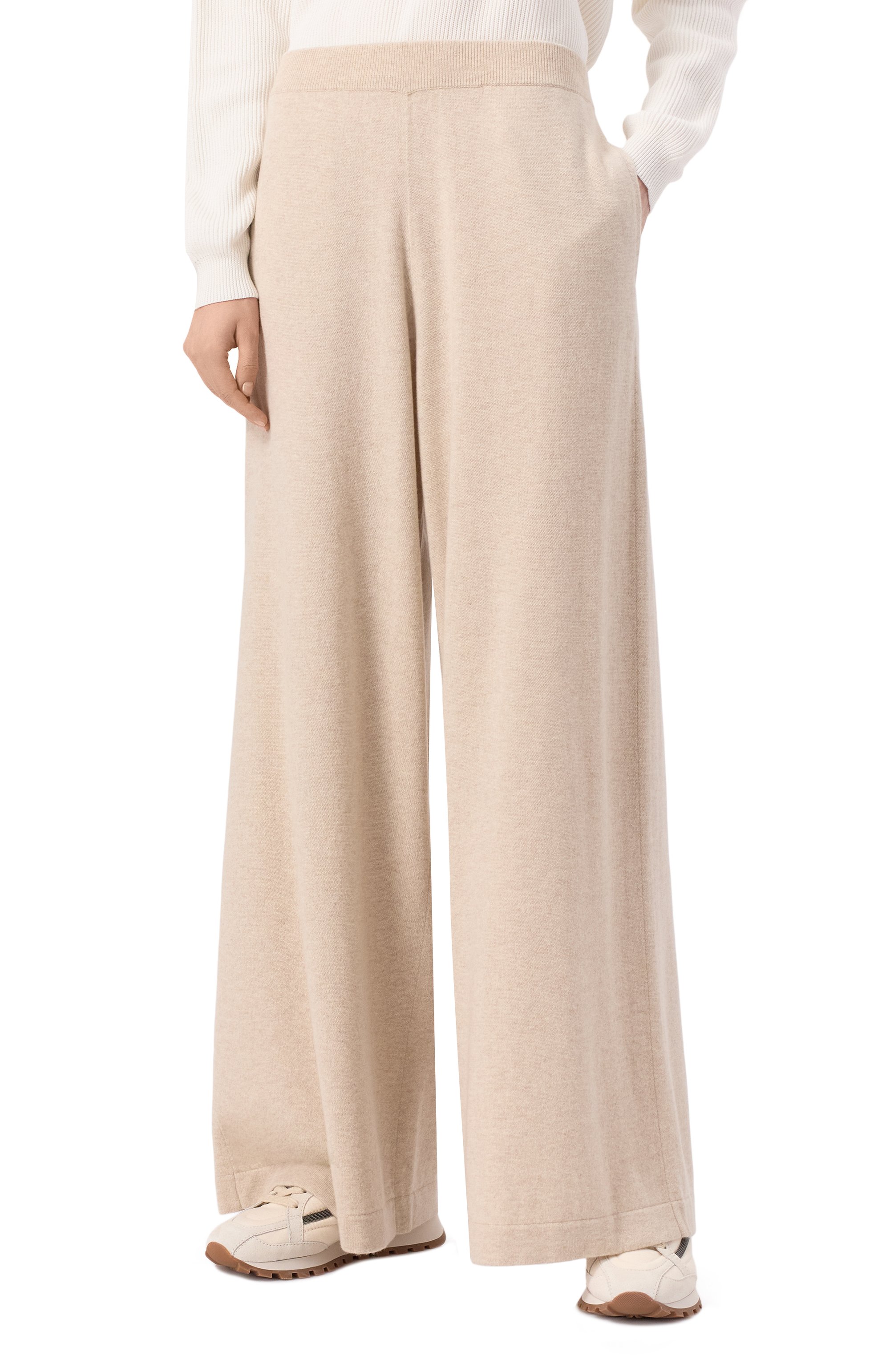 Брюки из шерсти и кашемира BRUNELLO CUCINELLI, арт. M16244799, фото 3